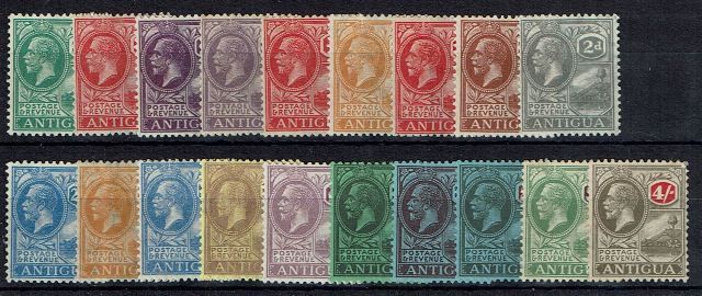 Image of Antigua SG 62/80 LMM British Commonwealth Stamp